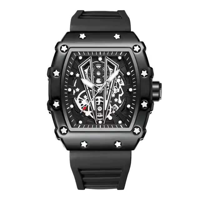 Waterproof, Luminous, Legendary! Waterproof Luminous Alloy Quartz Chronograph Watch